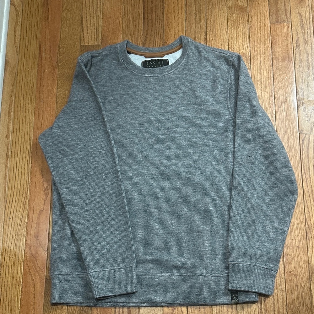 JACHS New York Charcoal Crewneck Sweater Size Small
